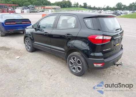 2018 Ford Ecosport S from USA, damaged, VIN MAJ3P1RE4JC203153